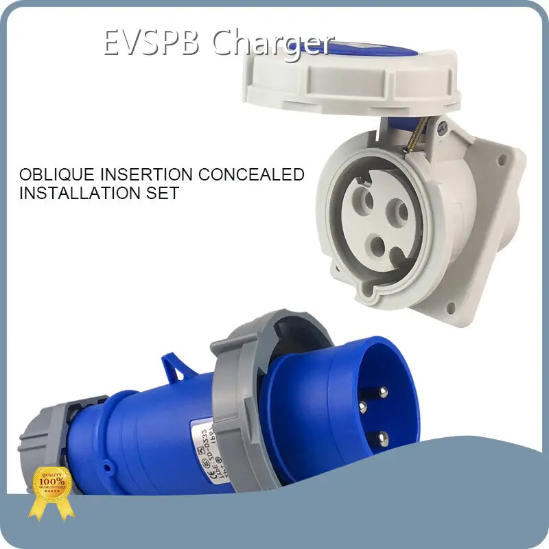 Custom Electric Vehicle Connectors Price Manufacturer | EVSPB Charger 1