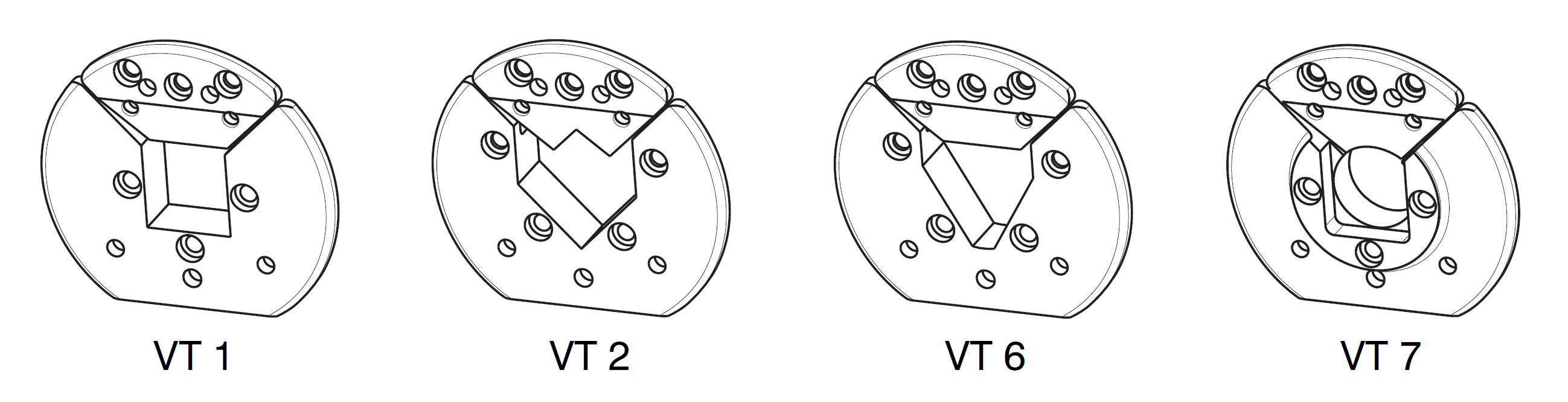 Vtl Chuck Types Quality Foot Mounted Safety Chucks with Shaft