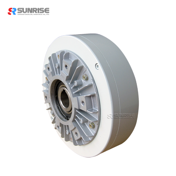 Stable torque through shaft type PBO magnetic powder brake 2