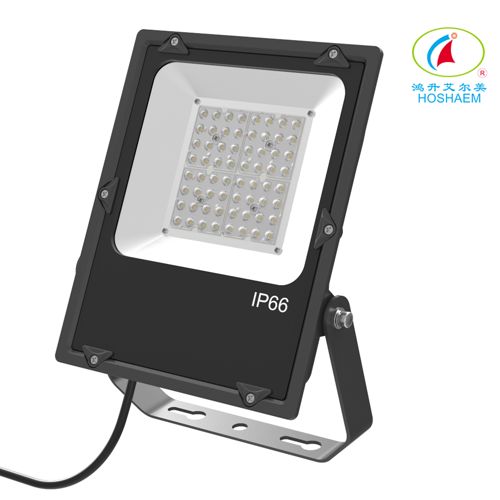 Reflector de seguridad exterior superbrillante para patio, jardín, patio de juegos, cancha de baloncesto, Exterior, reflector LED IP66, 50W OEM/ODM 2
