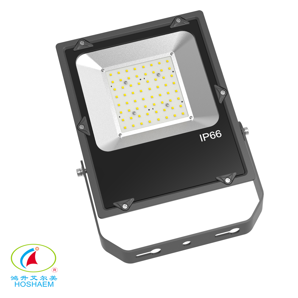 Reflector de seguridad exterior superbrillante para patio, jardín, patio de juegos, cancha de baloncesto, Exterior, reflector LED IP66, 50W OEM/ODM 3