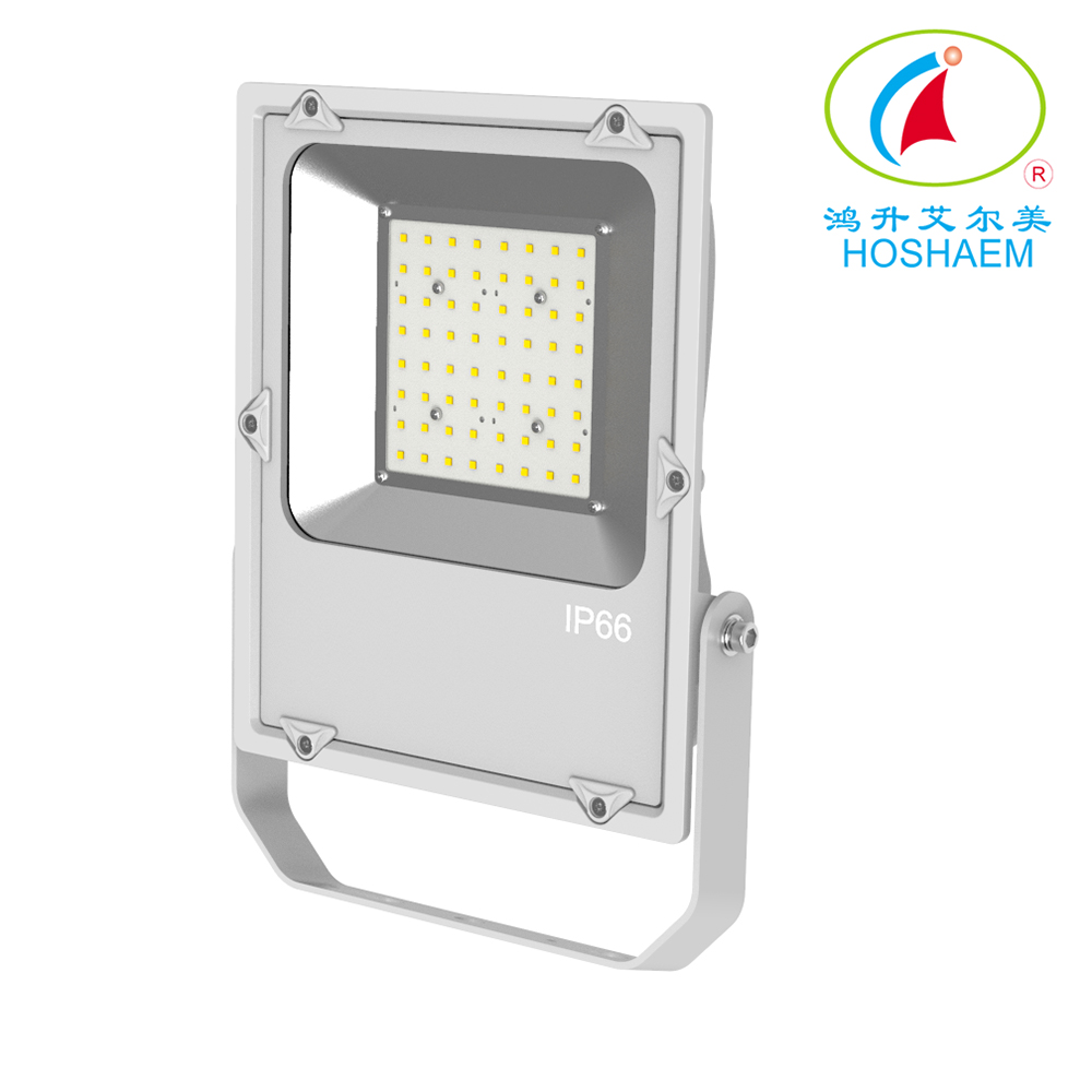 Reflector de seguridad exterior superbrillante para patio, jardín, patio de juegos, cancha de baloncesto, Exterior, reflector LED IP66, 50W OEM/ODM 4