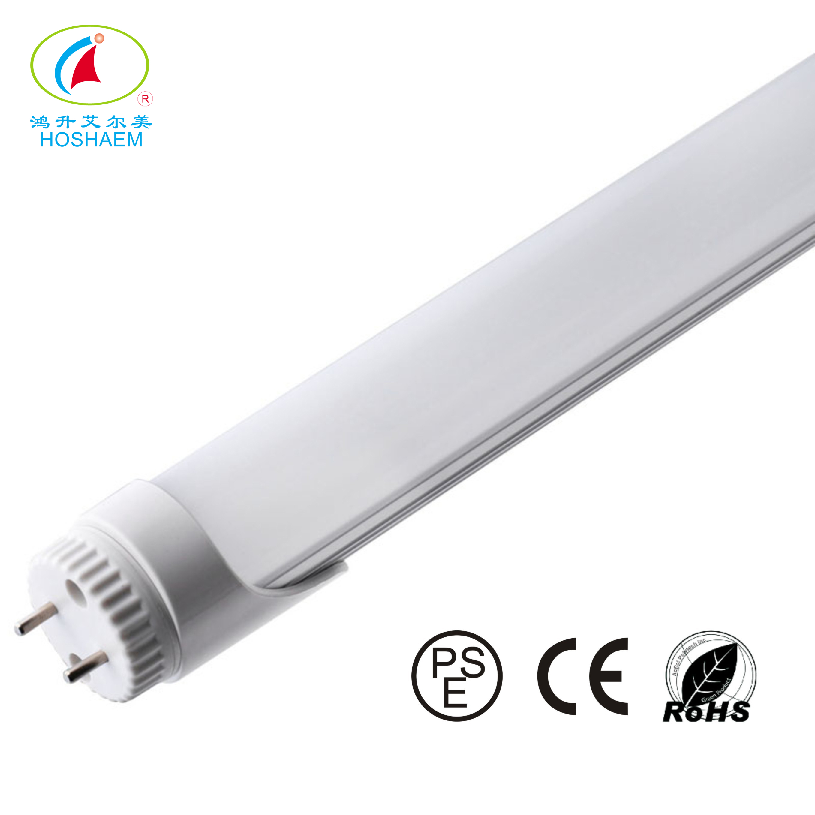 Tubo de luz LED T8 de 18 W com alta eficiência luminosa para uso no mercado doméstico de escritório escolar-HS-120T8-18W-A 5