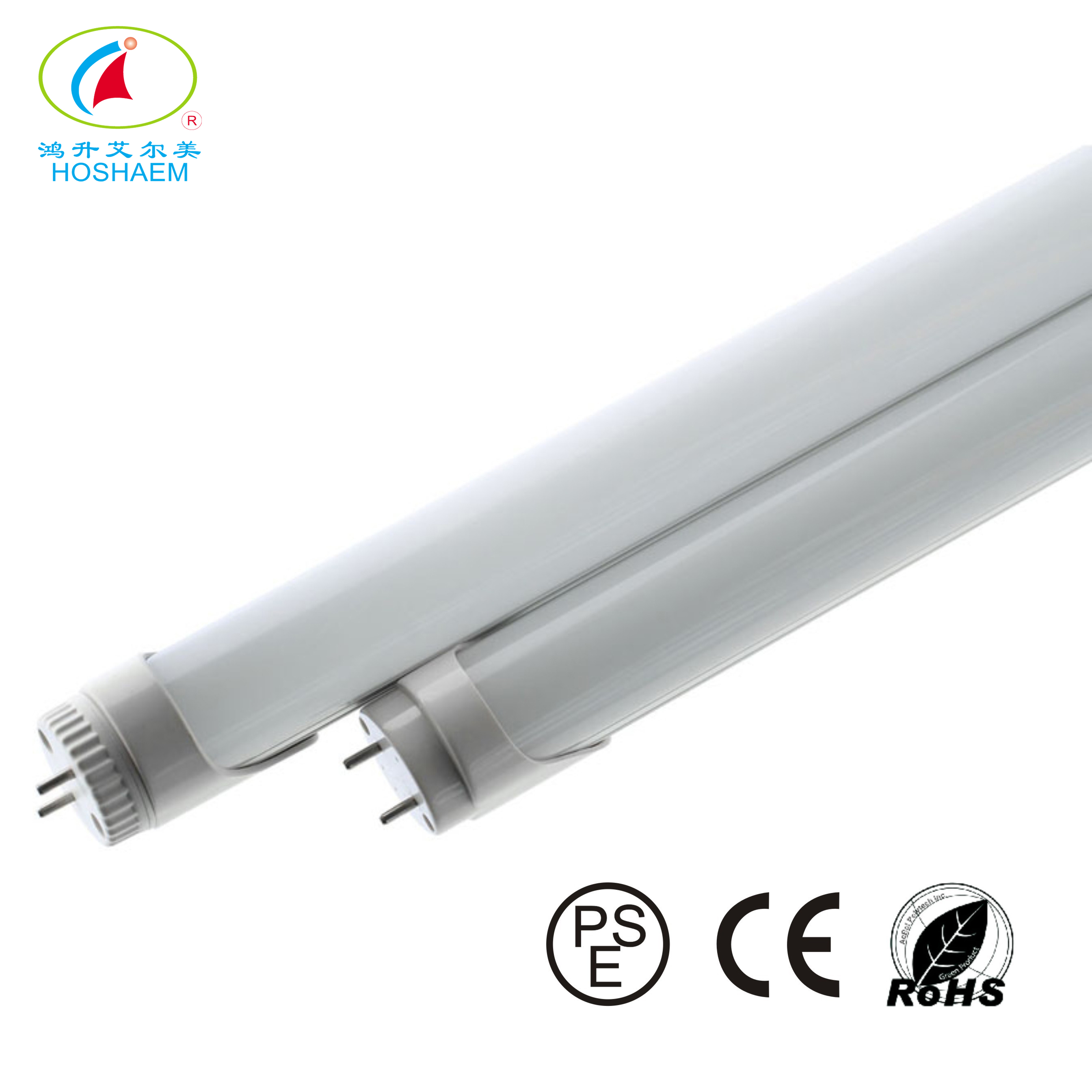 Tubo de luz LED T8 de 18 W com alta eficiência luminosa para uso no mercado doméstico de escritório escolar-HS-120T8-18W-A 4