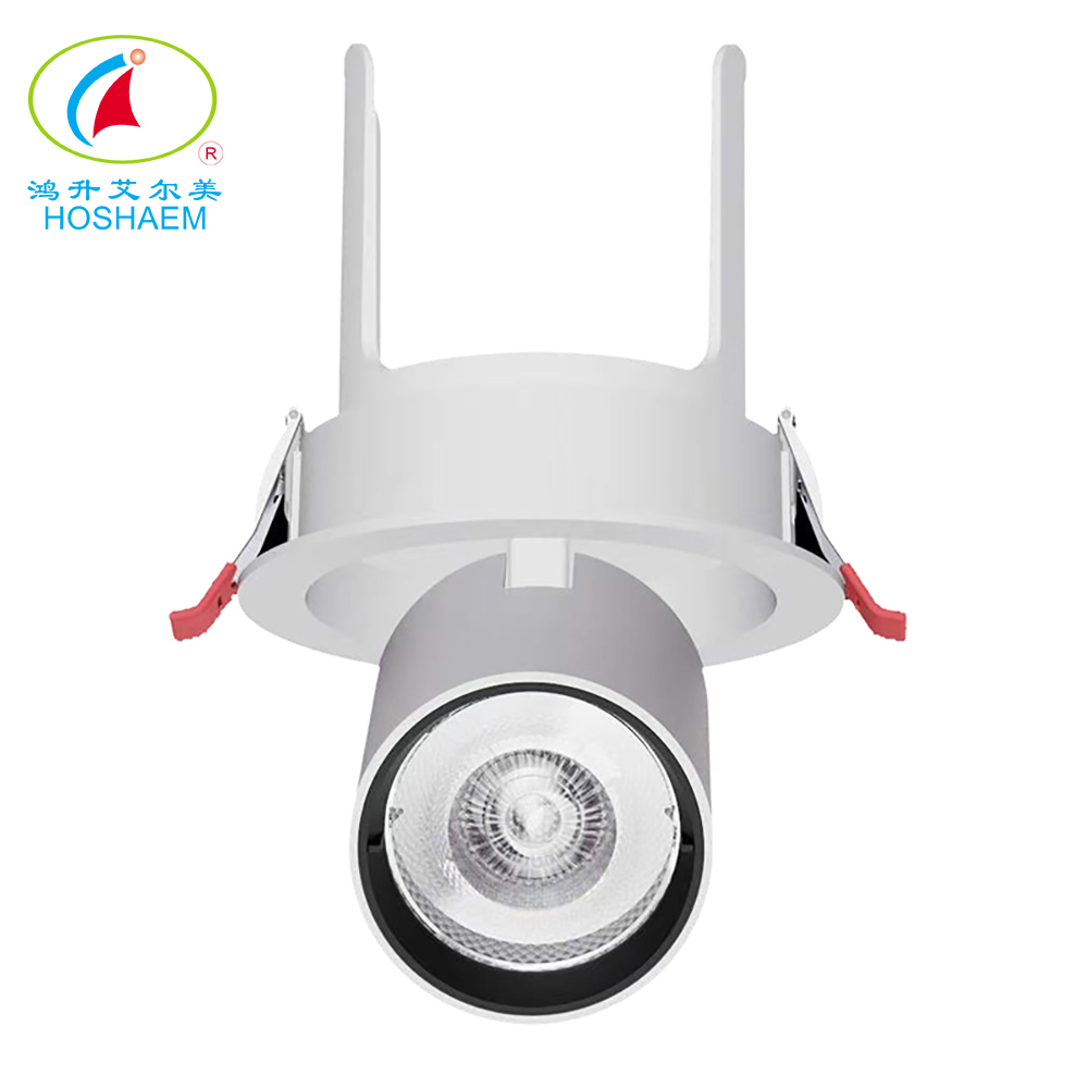 Hongsheng HOSHAEM Focos empotrados para interiores 15W 3000K/4000K/5000K Fabricantes de luces LED ajustables para interiores 3