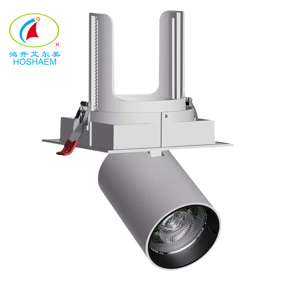 Hongsheng HOSHAEM Focos empotrados para interiores 15W 3000K/4000K/5000K Fabricantes de luces LED ajustables para interiores 4