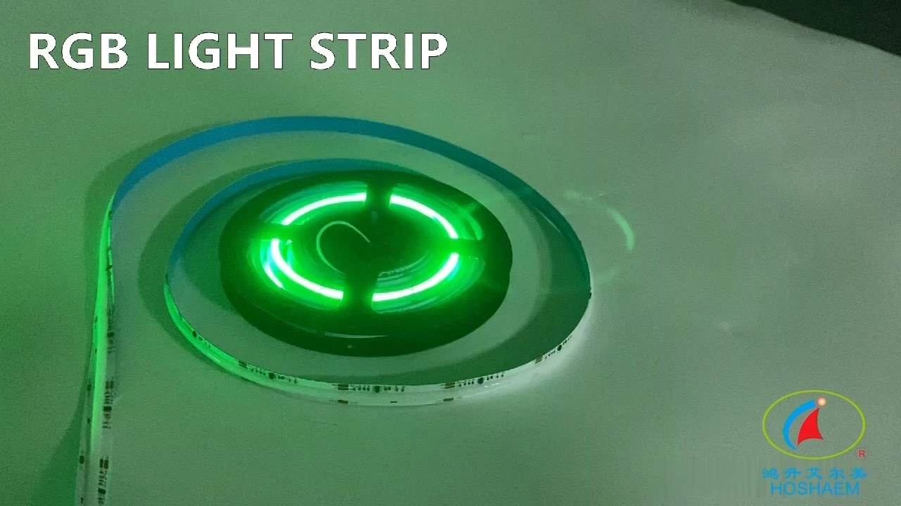 Tira de luces LED COB RGB que cambia de color 720 luces LED para dormitorio 1