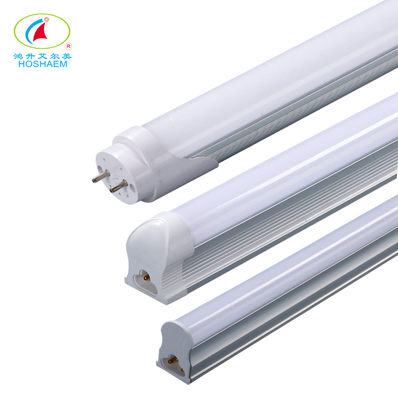 Hongsheng 24W T5 LED intégré simple luminaire Tube lumières 5FT 3240LM LED blanc lumière du jour magasin fabricant de lumière 4