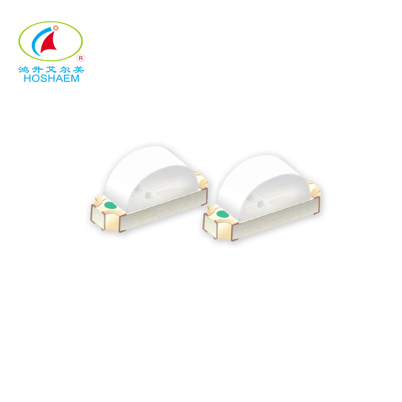 Hongsheng 1206 Perles LED à émission latérale Bleu Blanc Jaune Rouge Vert Violet Orange LED Diode électroluminescente Personnalisation SMD Usine 1