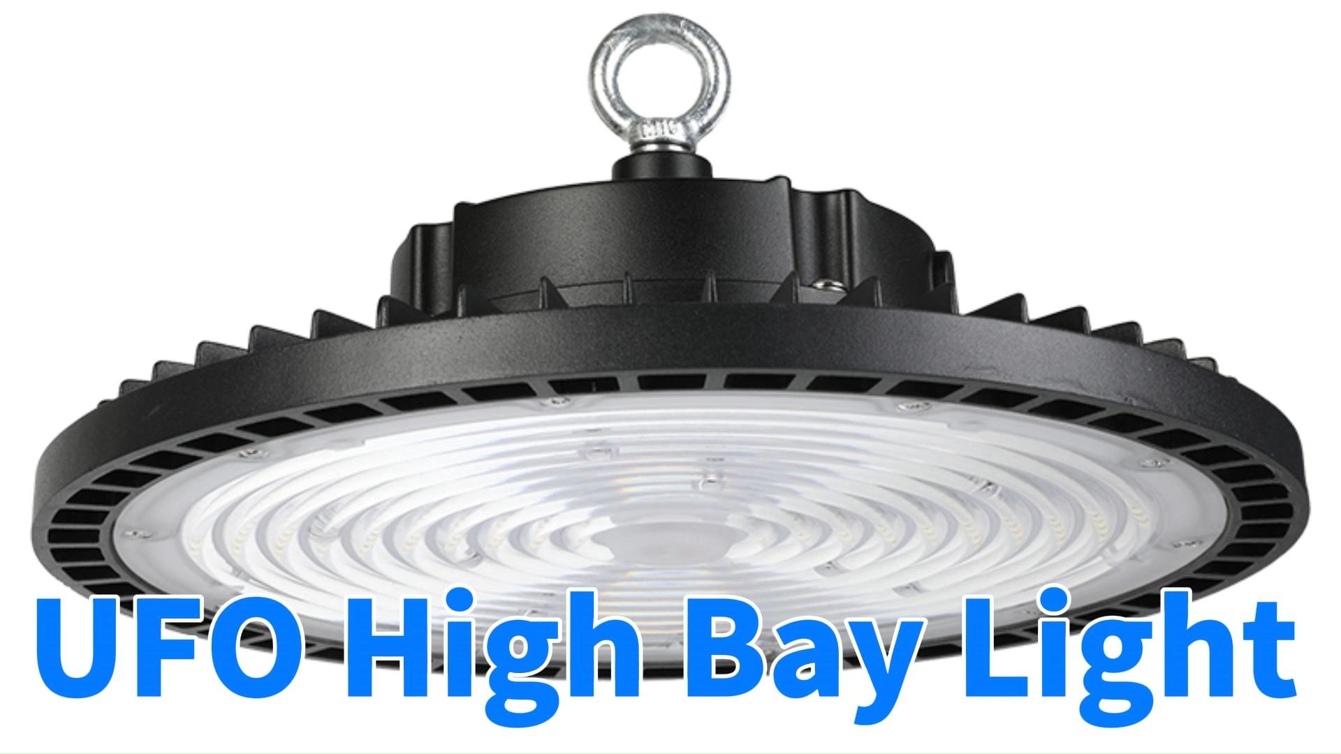 LED High Bay Light 5000K 6000K 100w Super Bright 13000LM IP65 per negozio fabbrica magazzino officina stadio centro commerciale 1