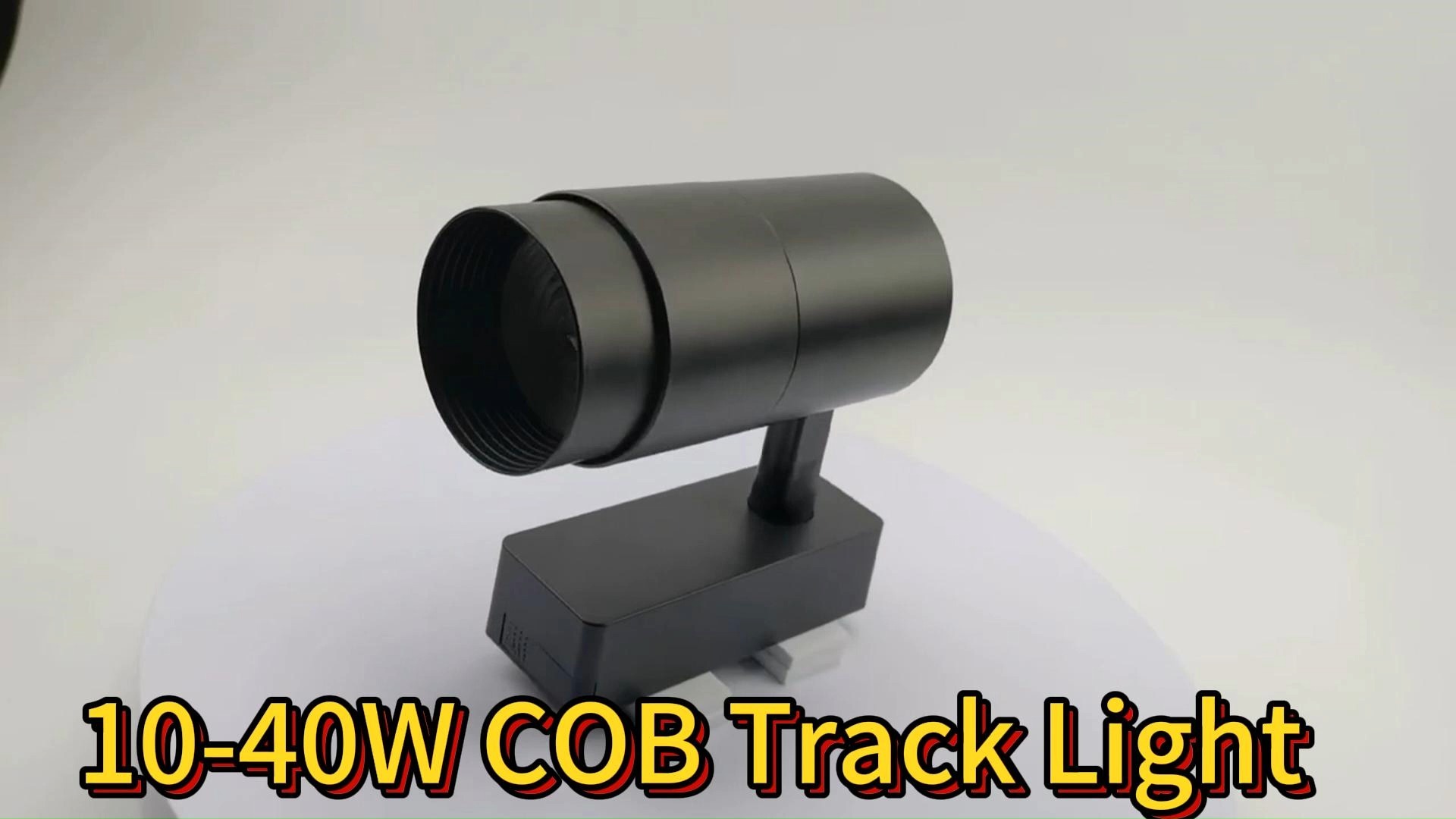 Hongsheng HOSHAEM 20W Zoomable LED éclairage sur rail noir blanc 15 °-60 ° 2200LM fournisseur de projecteur de plafond lumineux 1