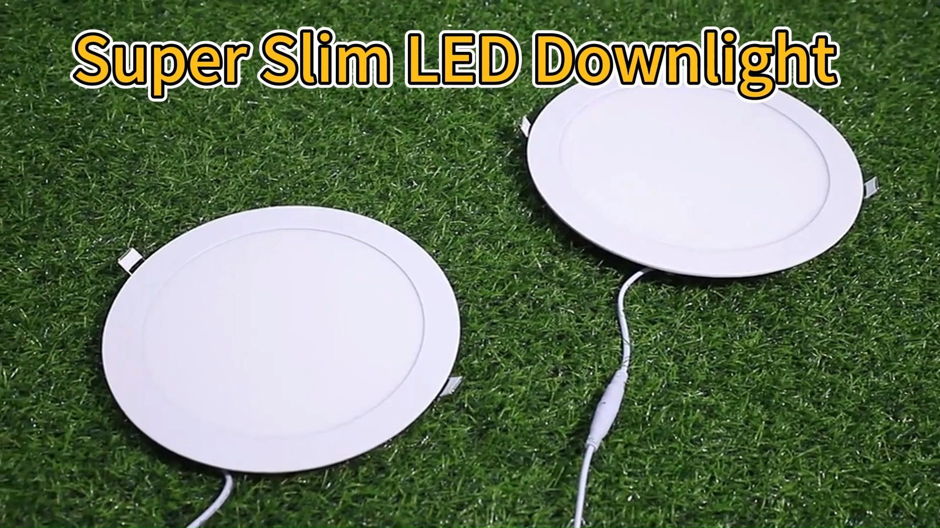 Honsheng LED スーパースリムダウンライト 12 ワット超薄型凹型ラウンド天井ランプ AC100-240V 屋内照明卸売工場 1