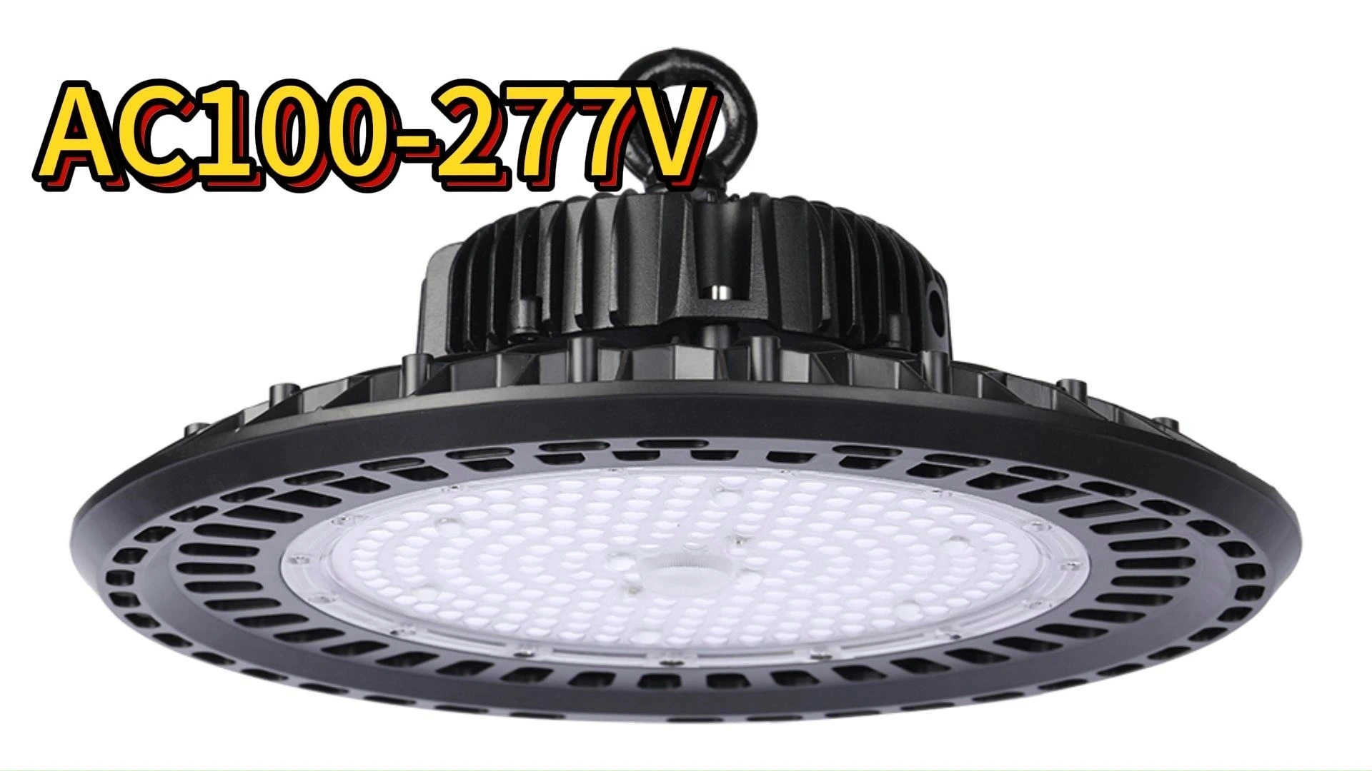 UFO LED High Bay Light 100W 5000K 13000lm Lighting Fixtures for Warehouse Shop Factory Garage Gym Barn 1