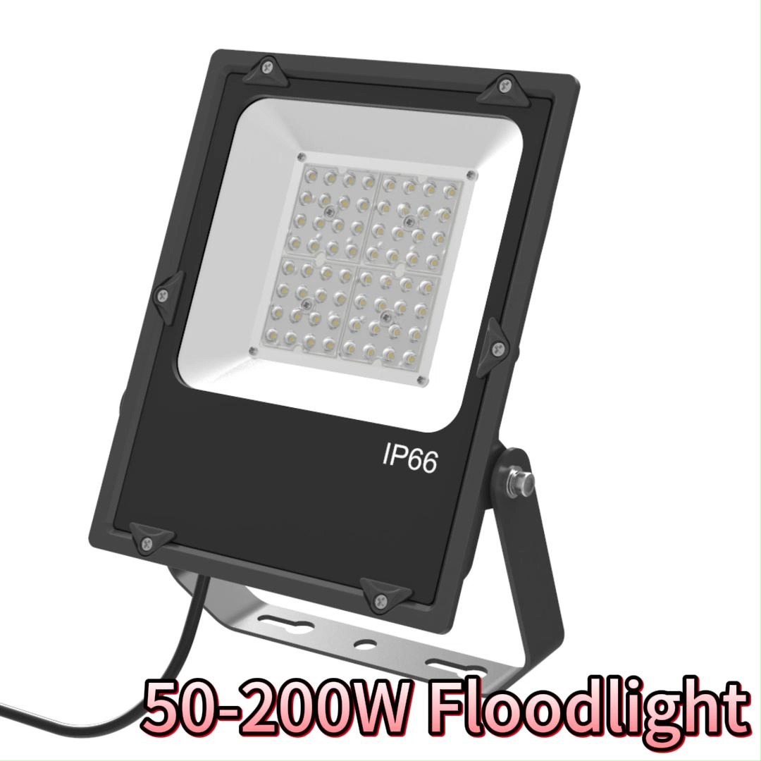 Hongsheng HOSHAEM LED-Flutlichter für den Außenbereich, 30 W, IP66, 3030SMD, 4100 lm, Schwarz-Weiß-Flutlicht-Hersteller 1
