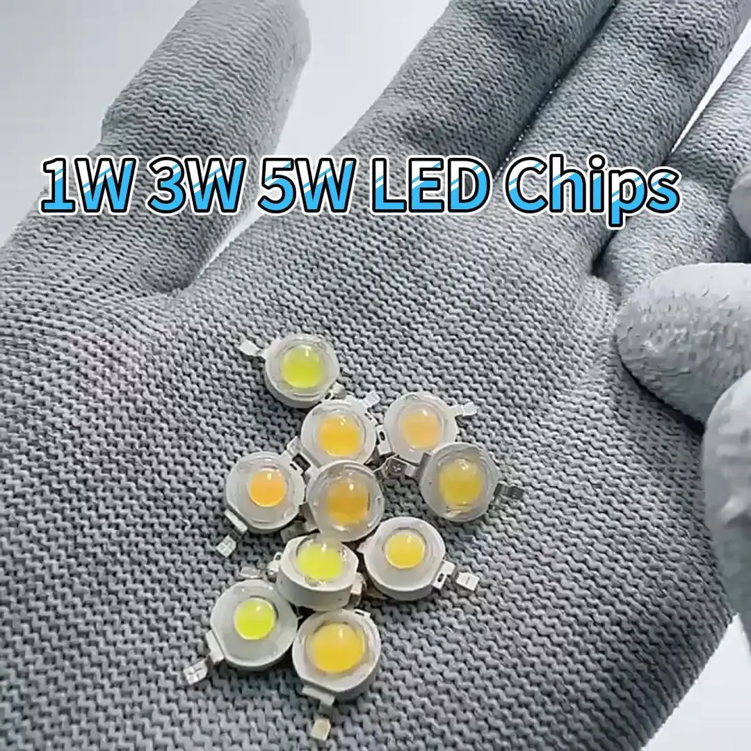 Honsheng HOSHAEM ハイパワー Led チップ 1 ワット 3 ワット 5 ワットホワイトウォームニュートラルライト SMD COB 発光素子部品ダイオード工場 1