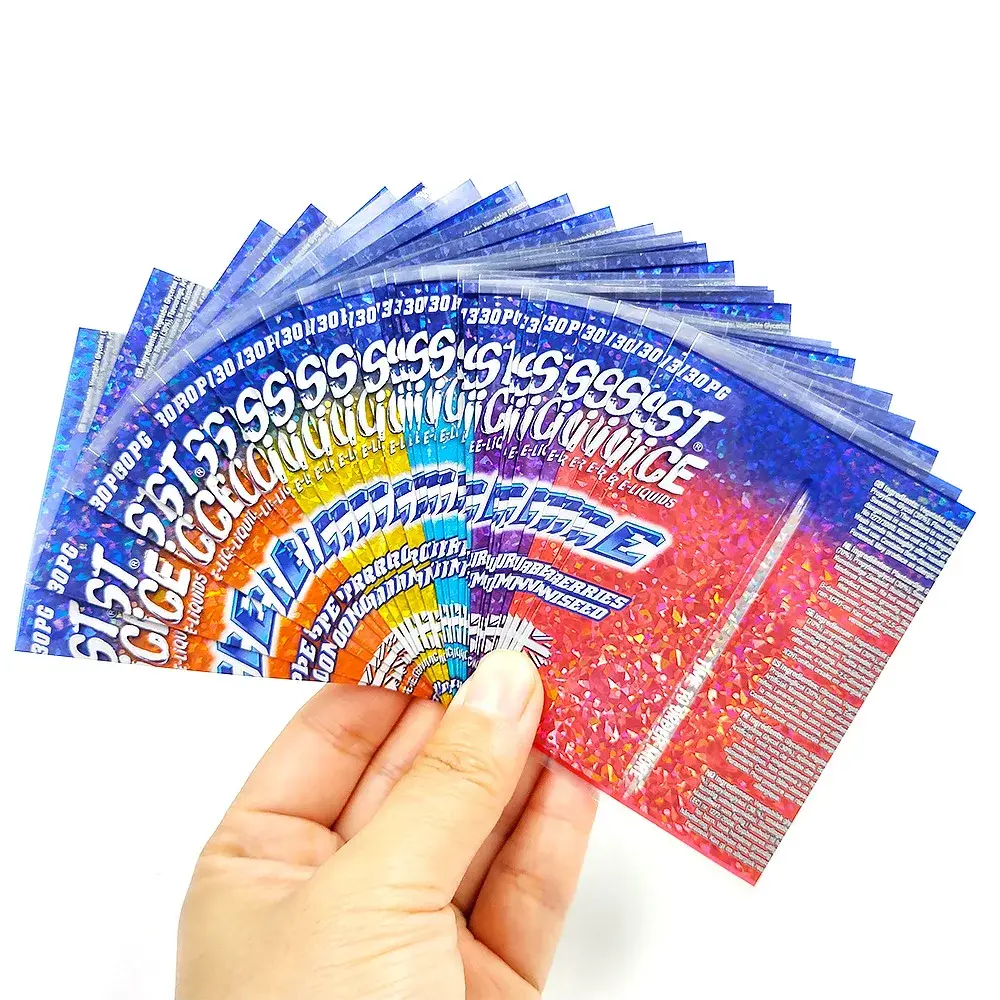 Topwell Bulk Shrink Wrap Labels PVC for Business 5