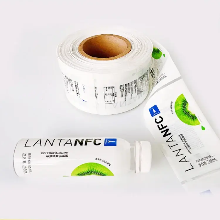 Custom Shrinkable Labels Bottled Beverage Topwell 5
