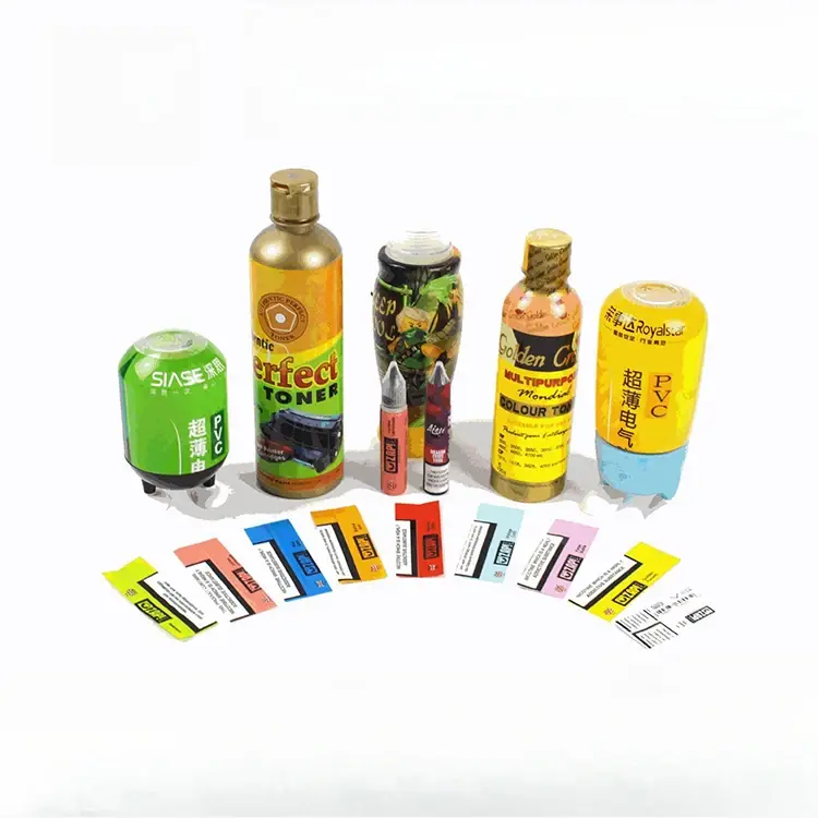 Custom Shrinkable Labels Bottled Beverage Topwell 3