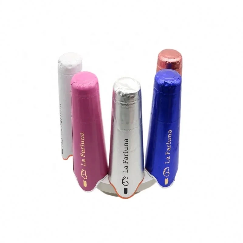 Cápsulas de aluminio personalizadas para botellas de champán 1