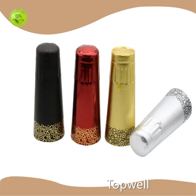 Wine Bottle Capsule Topwell Manufacture Plastic Bag + Carton 1