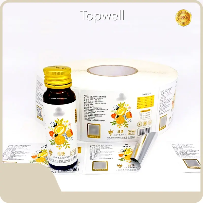 Topwell Custom Sticker Printing Best Brand 1