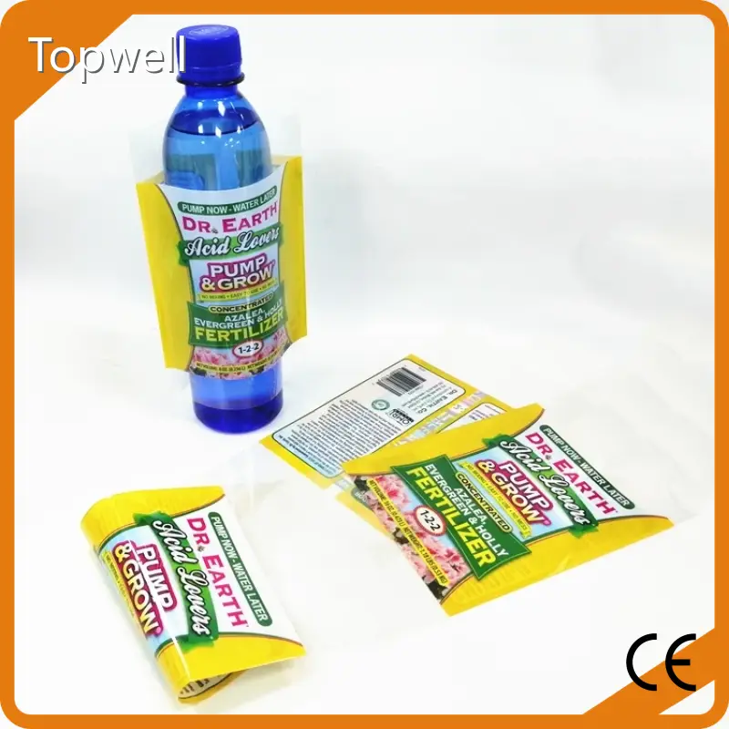 OEM Custom Sticker Printing Topwell Shrink Film 1