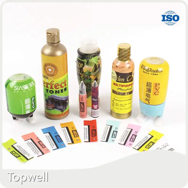 Best Material Shrink Sleeves for Bottles with Good Price | Topwell 1
