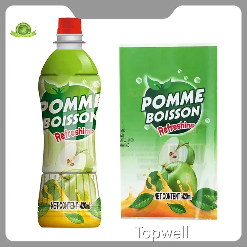 Topwell Bulk Shrink Wrap Labels PVC for Business 1