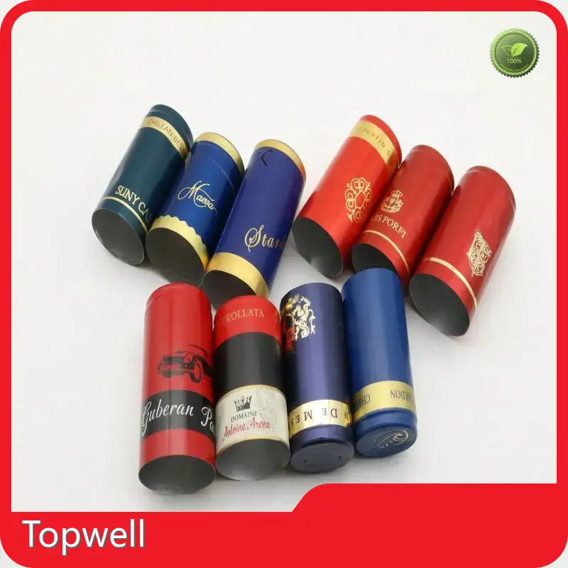Wine Bottle Foil Capsules Topwell Manufacture Samples Available 1