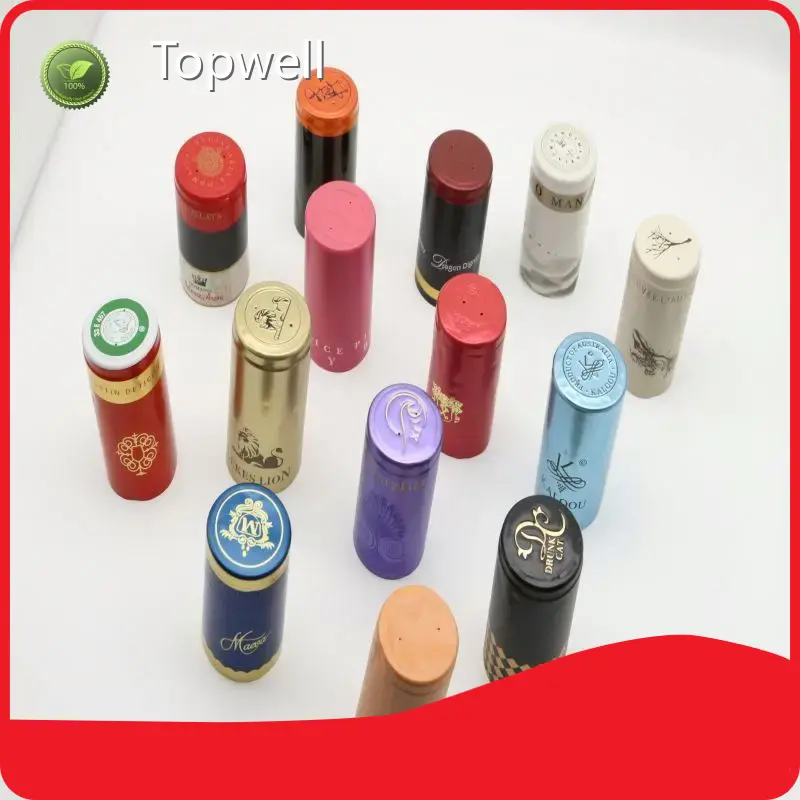 Heat Shrink Capsules for Wine Bottles Topwell Brand TAC-4043 Plastic 1