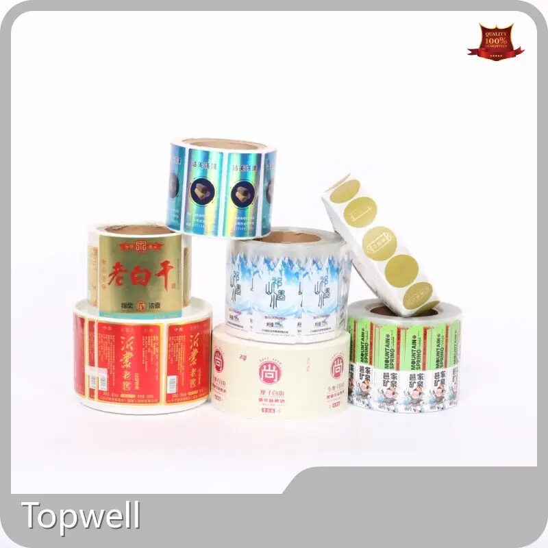 Bulk Adhesive Label Holder Topwell Company 1
