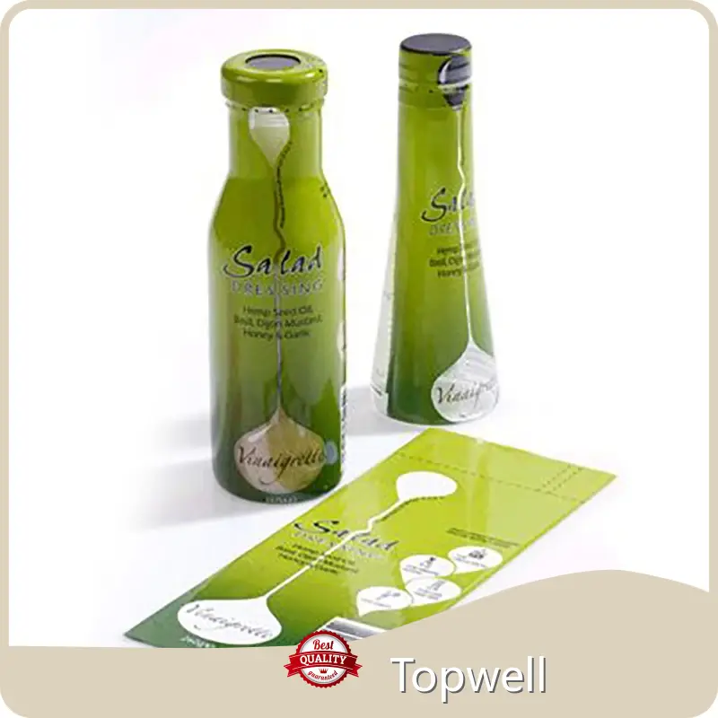 Topwell Shrink Labels for Bottles for Business 1
