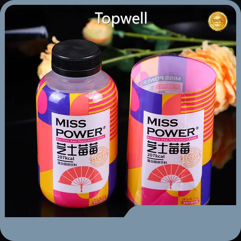 Label Shrink Plastic Bag + Carton Topwell 1