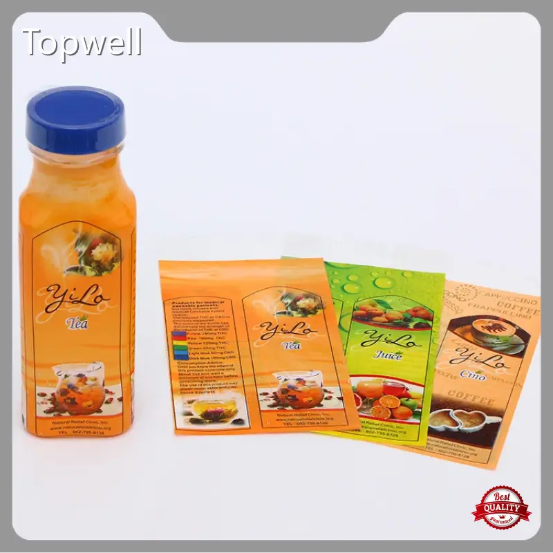 Bulk Shrink Label 130-140 % Topwell Company 1
