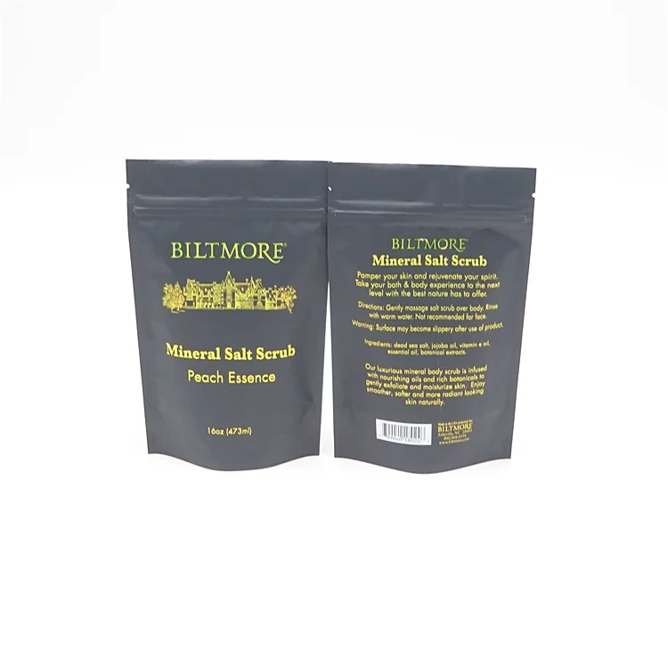 Resealable Plastic Package Stand Up Pouch Aluminum Foil Packaging Zip Lock Bag Doypack Food Grade Mylar Bag 1