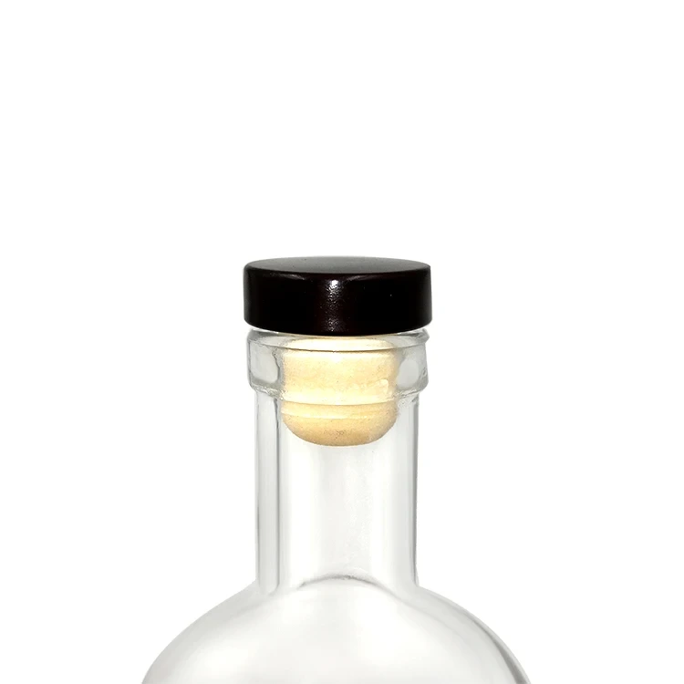 Tapón coloreado del corcho del vino en forma de T para la botella de bebida de licor 1