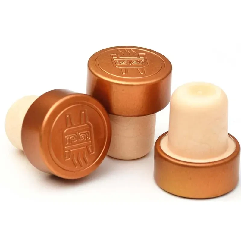 Tapones de Corcho T de Polímero Sintético para Vino y Cerveza - Fábrica Mayorista 1