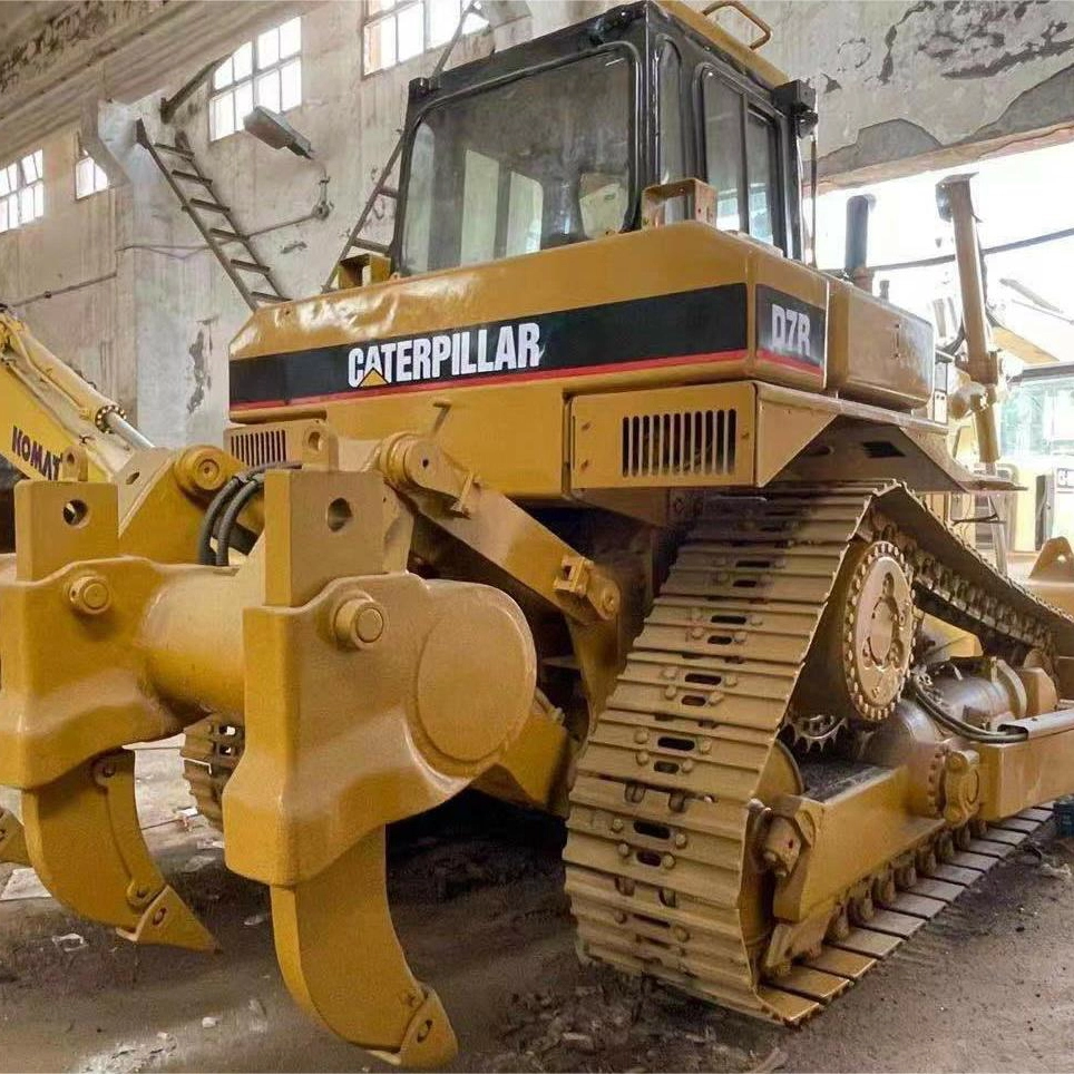 Tracteur sur chenilles Caterpillar D7R à vendre Bulldozer D7R d'occasion CAT 1