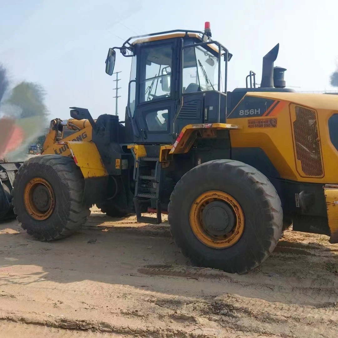 Máy xúc lật bánh lốp liugong856 835 836 856 856h đã qua sử dụng 5 tấn 1