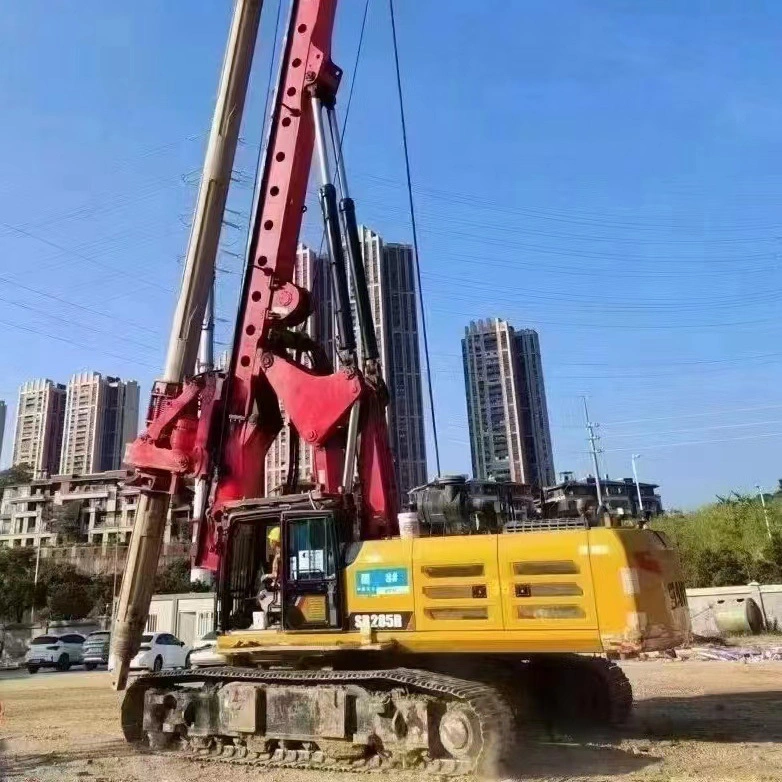 SANY SR285R menggunakan tiang pancang rig pengeboran putar Sany SR285R 1