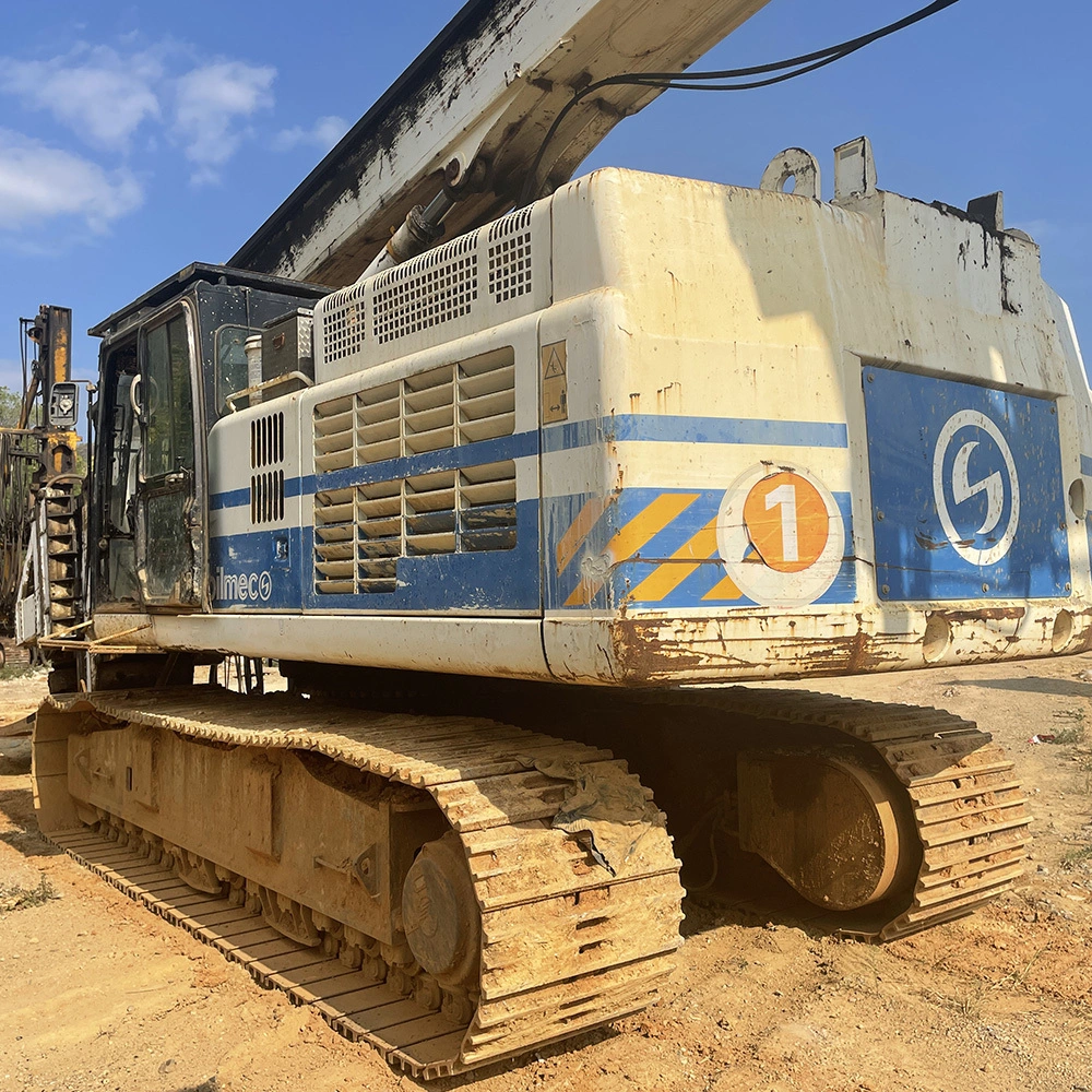 Perforadora sobre orugas para voladuras Maquinaria usada Soilmec sr80 1