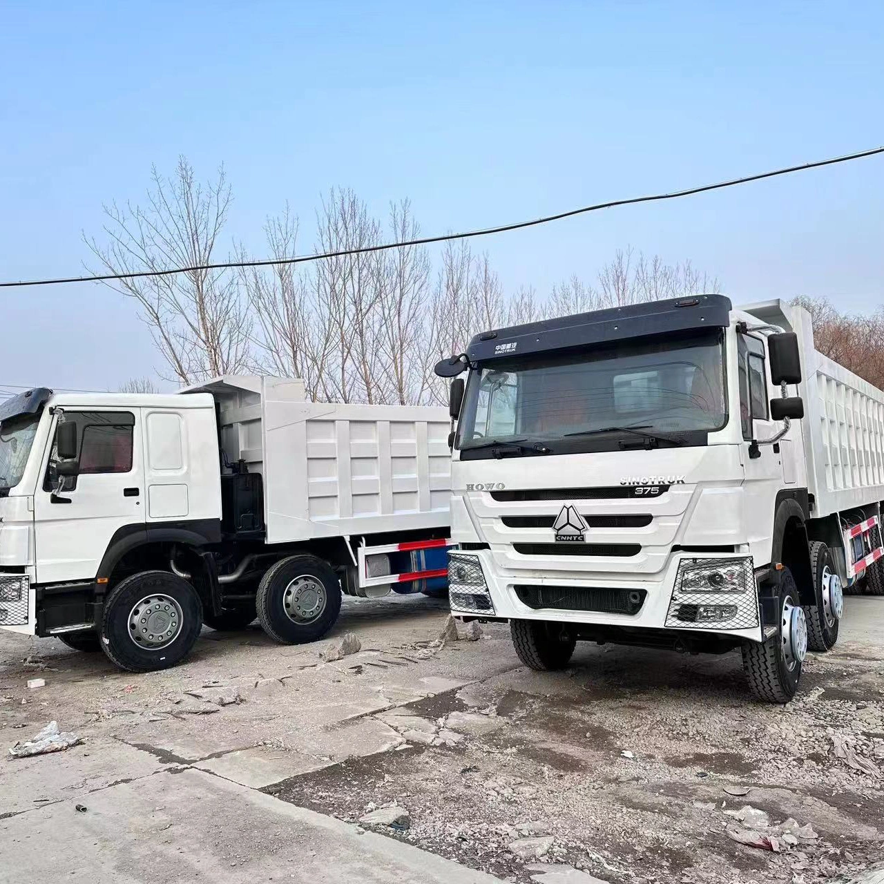 Xe ben Howo Tipper 371Hp 375Hp 336Hp Sinotruck 6X4 đã qua sử dụng Cần bán xe ben Howo 1
