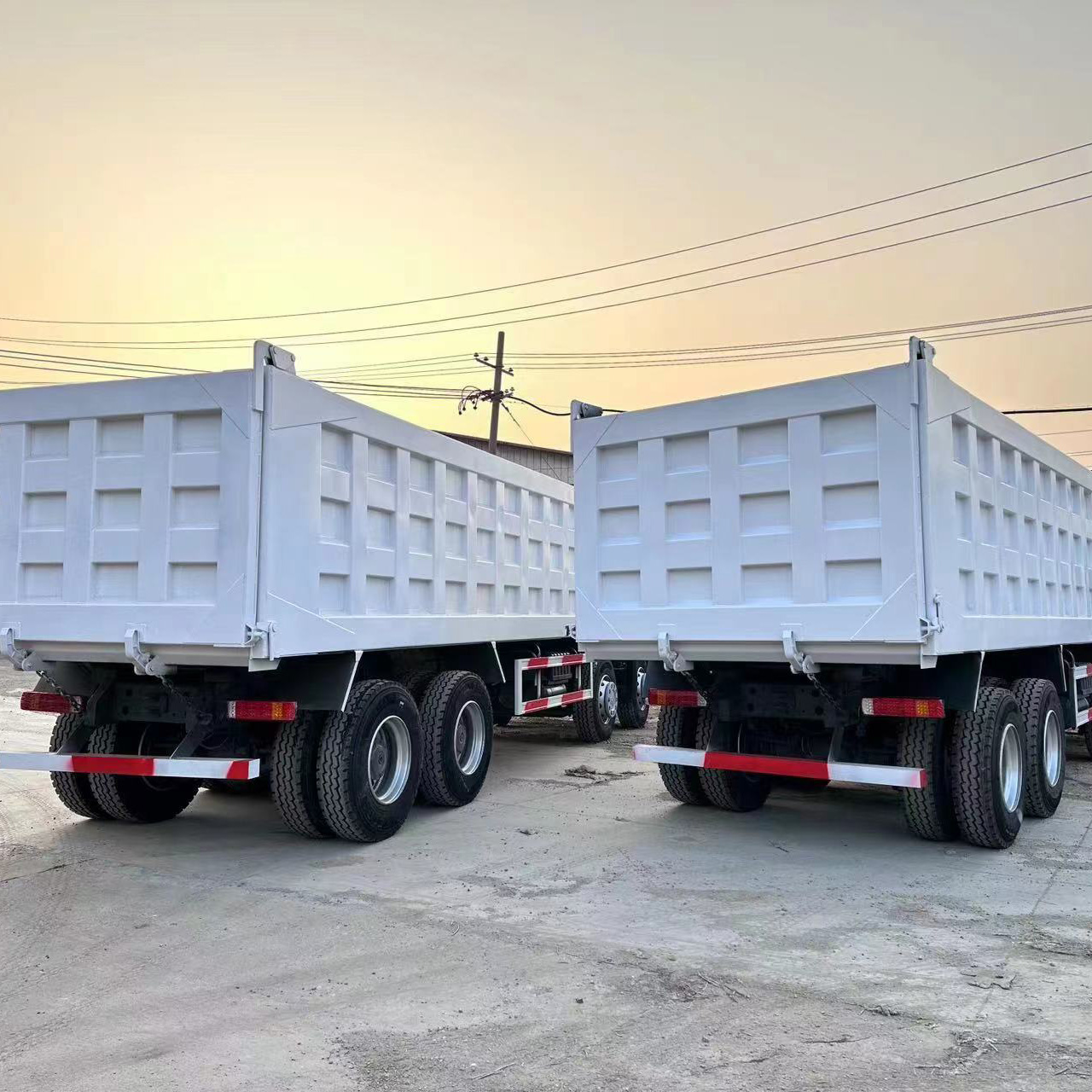شاحنة قلابة Howo Tipper 371Hp 375Hp 336Hp Sinotruck 6X4 مستعملة شاحنة قلابة Howo للبيع 3