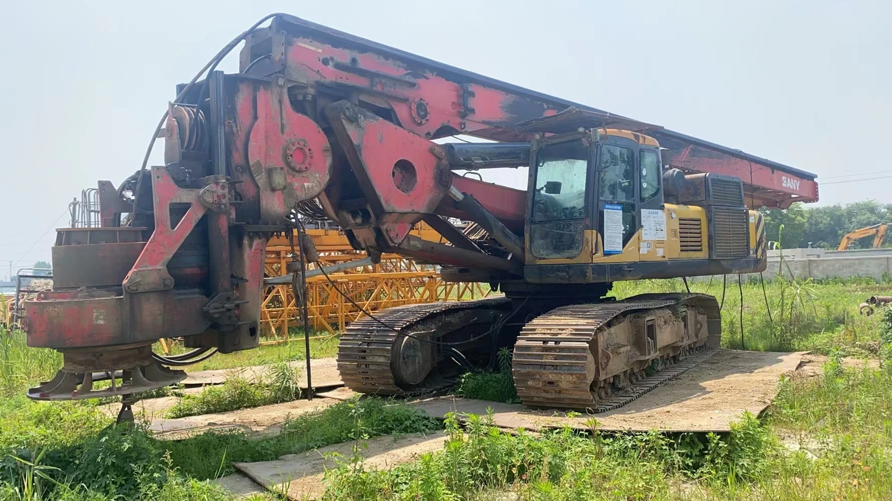 digunakan dalam kondisi baik mesin pilling sr220 untuk pekerjaan konstruksi 1