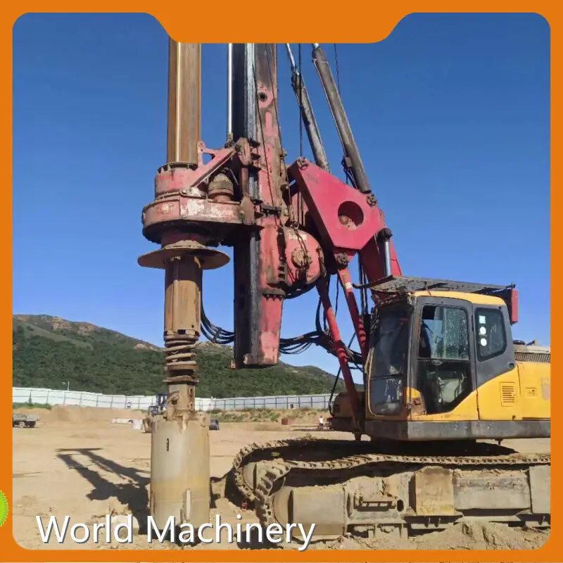 Fine Quality Hydraulic Rotary Drilling Machine Manufacture 1
