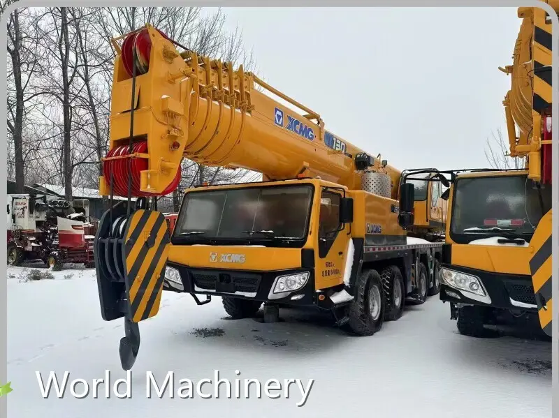 Crane for Truck for Sale for Water Drainage Company 1
