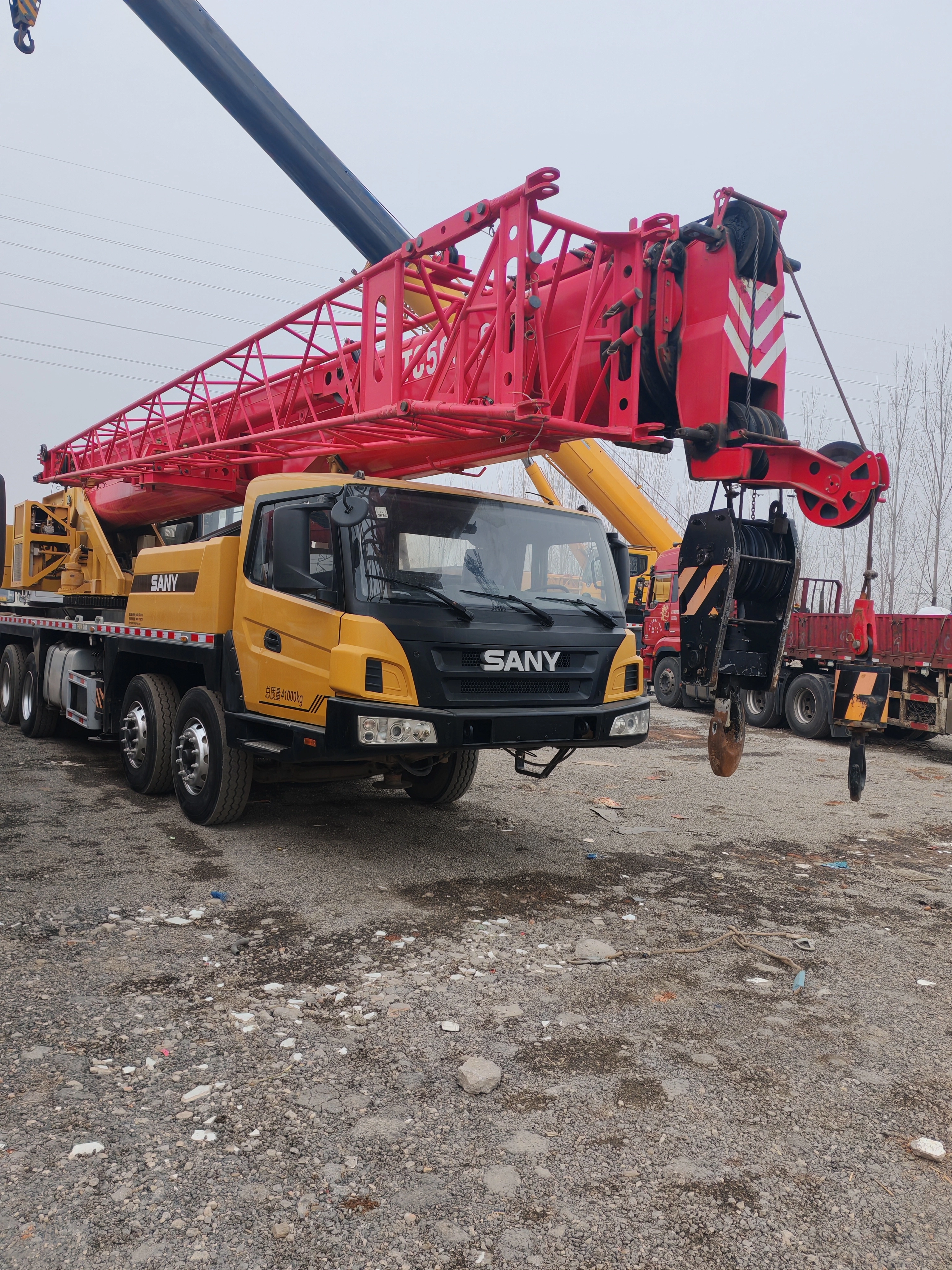 Dijual crane Sany STC500E5 50 ton tahun 2022 kondisi bagus. 1