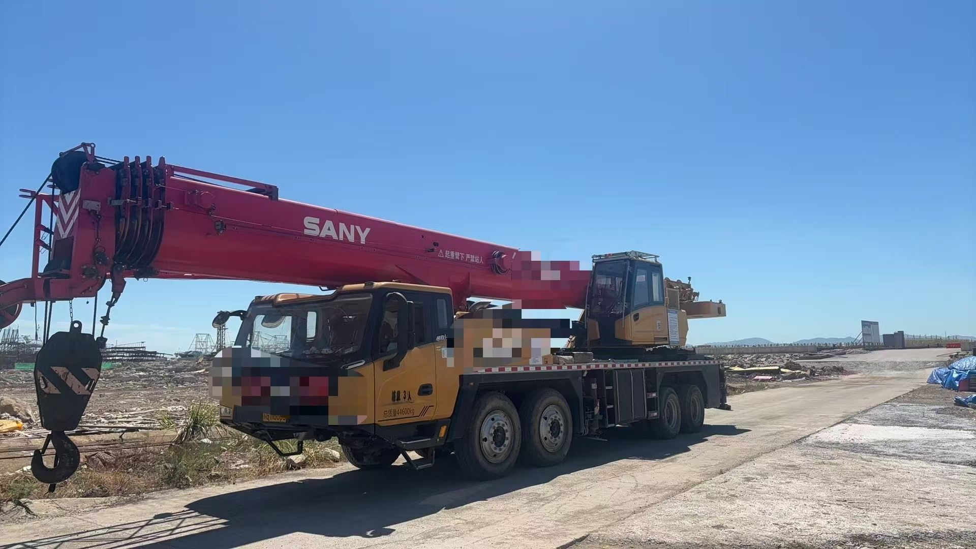 USED SANY STC550C5-8 SANY TRUCK CRANE FOR PROJRCT 1
