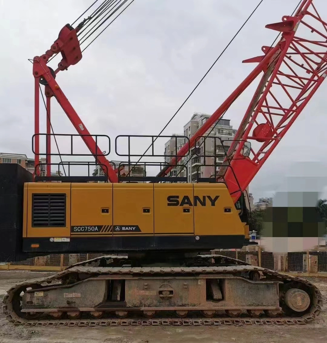 2019 SANY SCC750A 75-Ton Hydraulic Crawler Crane 1