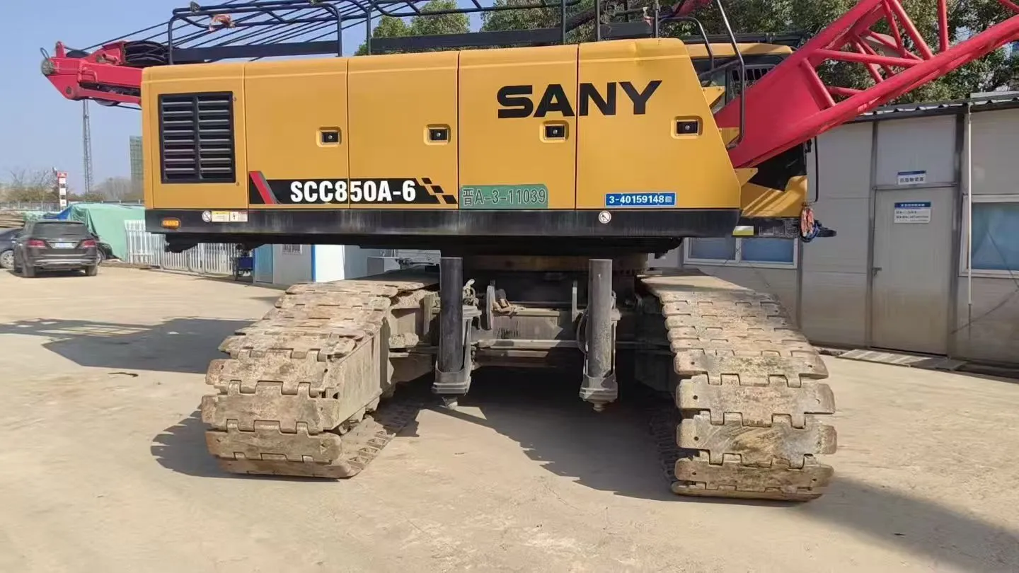 2021 SANY SCC850A 85-Ton Hydraulic Crawler Crane 1